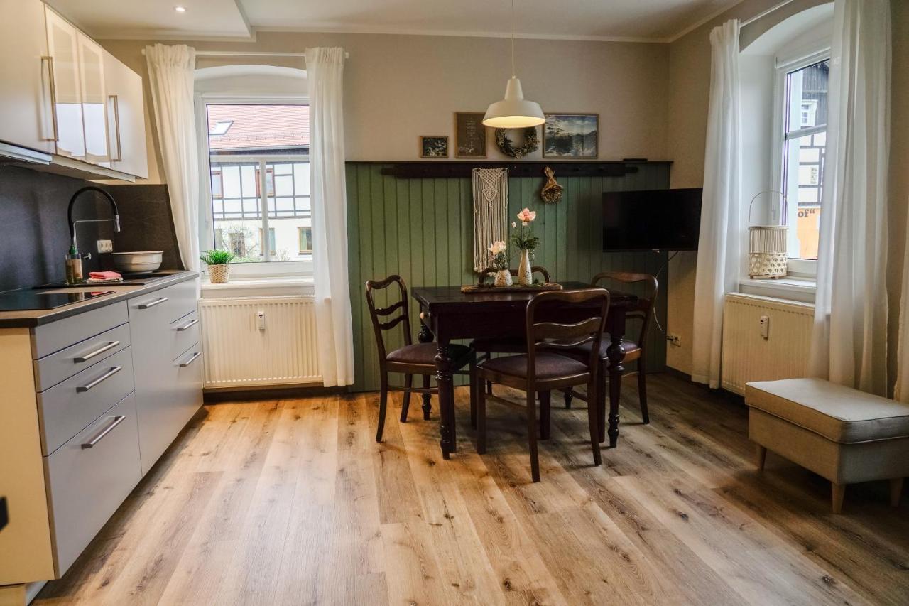 Urlaubsfreude Biedermann Haus Gluecksstein Ferienwohnung Smaragd Bad Schandau Εξωτερικό φωτογραφία