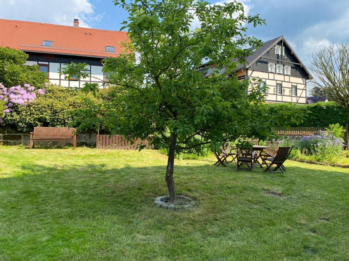 Urlaubsfreude Biedermann Haus Gluecksstein Ferienwohnung Smaragd Bad Schandau Εξωτερικό φωτογραφία